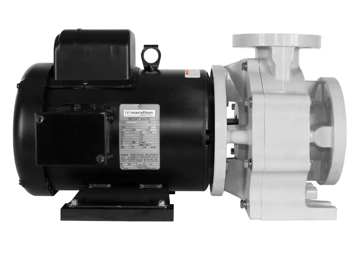 A large-scale, white and black Sequence® Titan 12000SEQ21 pump from the TAS brand on a white background.