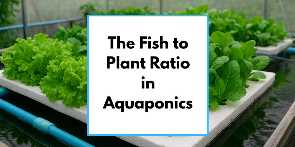 The Fish to Plant Ratio in Aquaponics