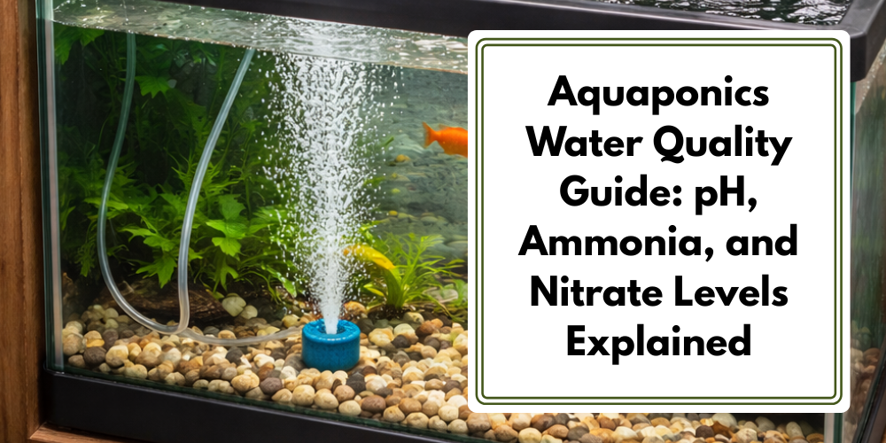 Aquaponics Water Quality Guide: pH, Ammonia, and Nitrate Levels Explained