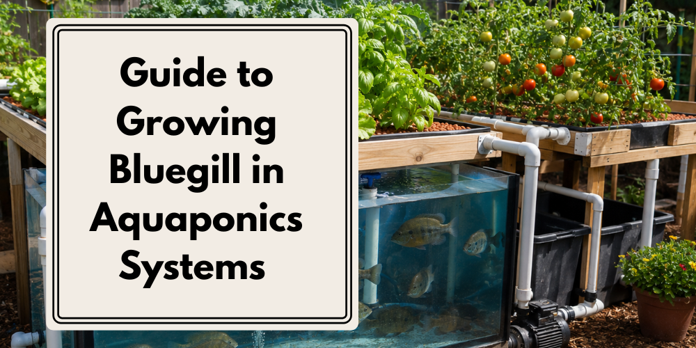 Guide to Growing Bluegill in Aquaponics Systems