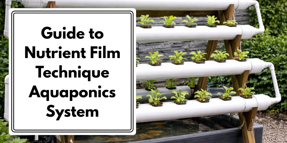 Nutrient Film Technique Aquaponics System