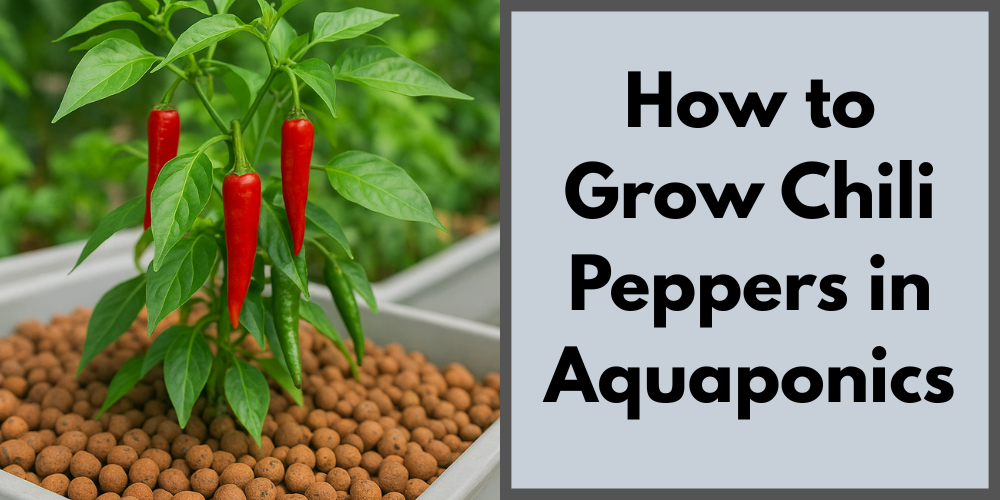 How to Grow Chili Peppers in Aquaponics