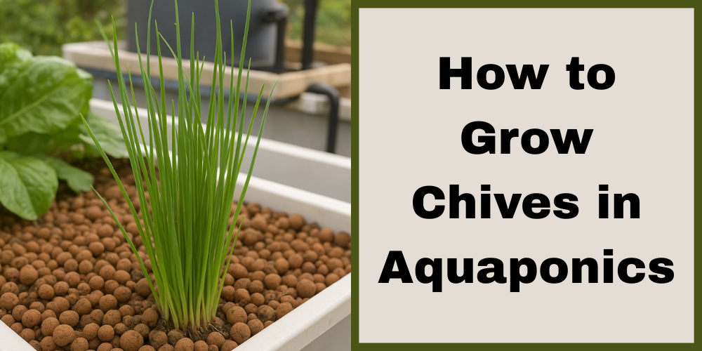 How to Grow Chives in Aquaponics