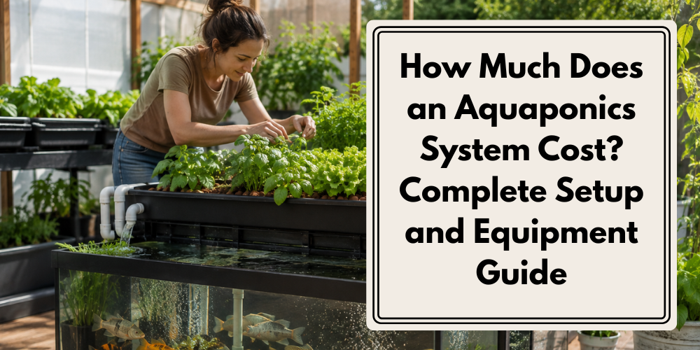 How Much Does an Aquaponics System Cost? Complete Setup and Equipment Guide