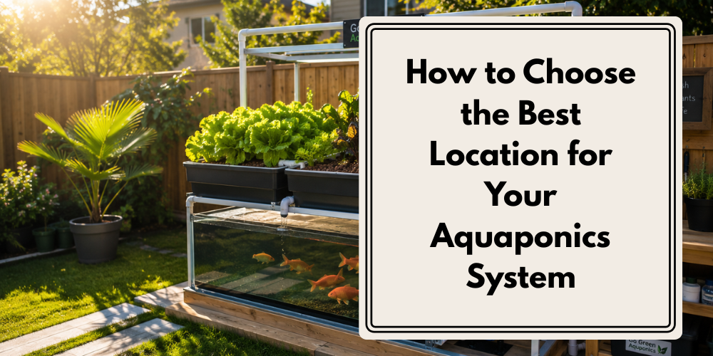 How to Choose the Best Location for Your Aquaponics System