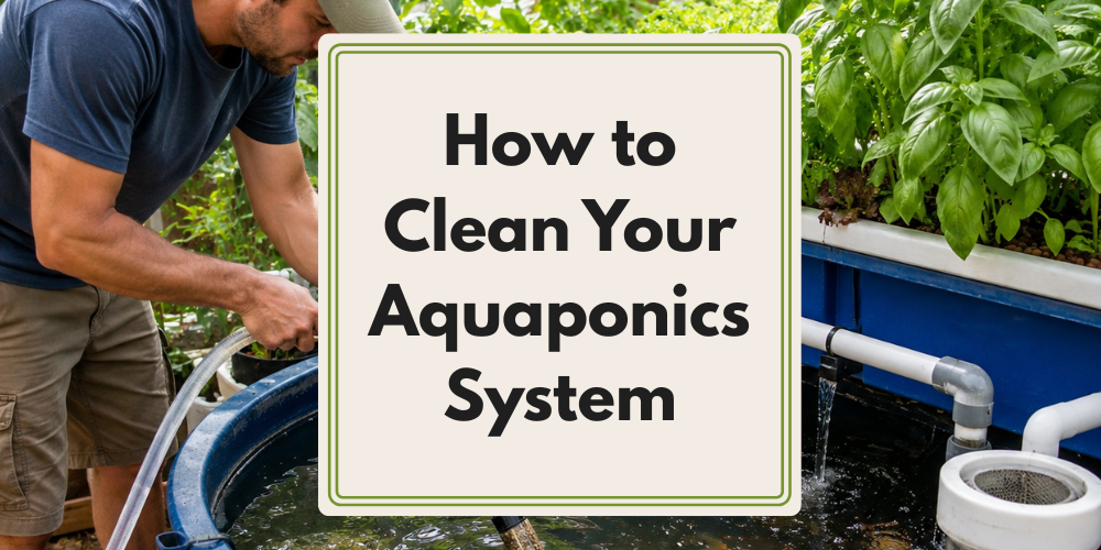 How to Clean Your Aquaponics System