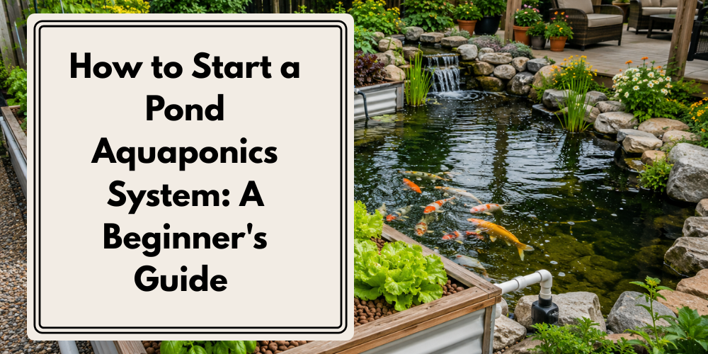 How to Start a Pond Aquaponics System: A Beginner's Guide 