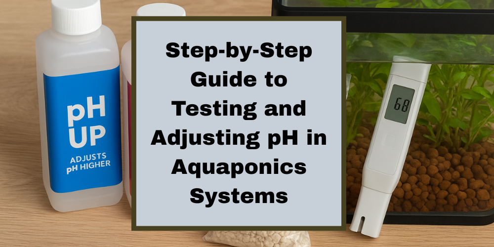 Step-by-Step Guide to Testing and Adjusting pH in Aquaponics Systems