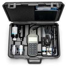 HI98193 Dissolved Oxygen Meter for Aquaculture in its carrying case