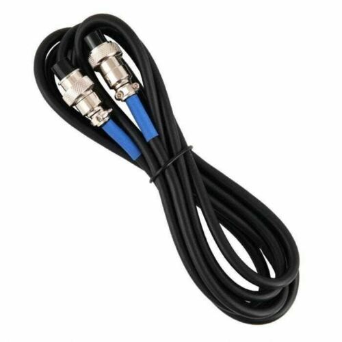 A black and blue HYDROS System Command Bus Cable-6ft with two blue connectors.