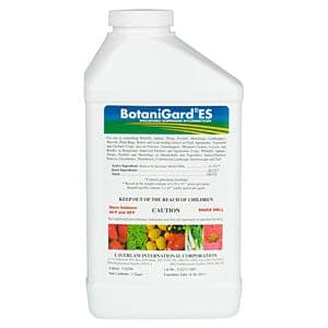 A gallon of BOTANIGARD ES on a white background.
