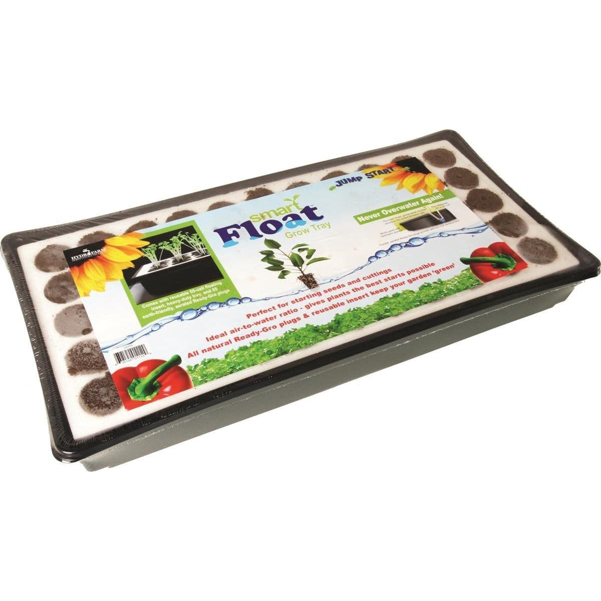 Smart Float Grow Tray with Plugs - Aquaponics For Life