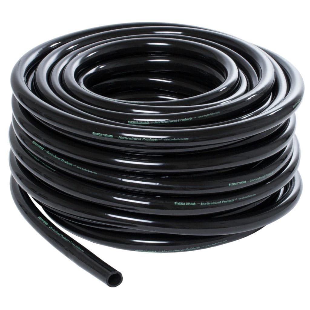 3/4″ Inner Diameter Black Flexible Vinyl Tubing – 100′ - Aquaponics For Life