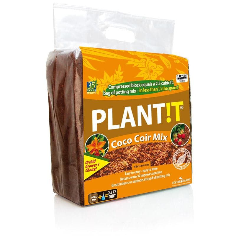 coir potting mix block PLANT!T Organic Coco Coir Planting Mix