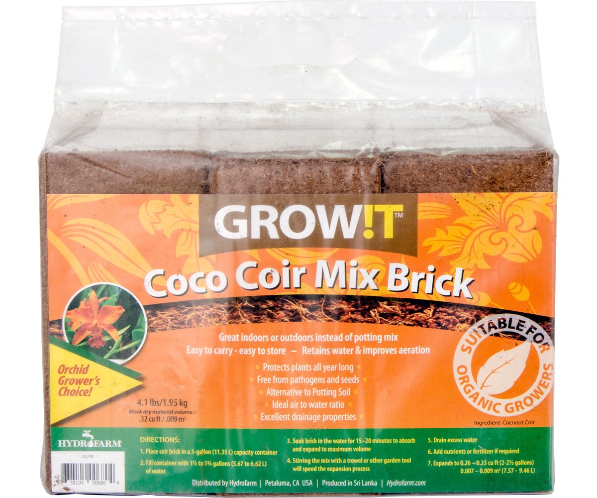 TAS PLANT!T Coco Coir Mix Bricks, set of 3, are a product specifically designed for gardeners and plant enthusiasts. These bricks offer excellent drainage properties, making them an ideal choice for creating a well-balanced soil environment. Additionally