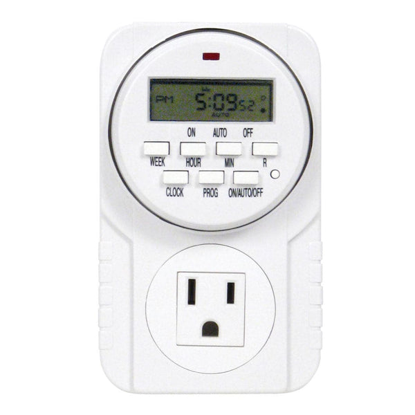 Single Outlet Digital Timer - Go Green Aquaponics