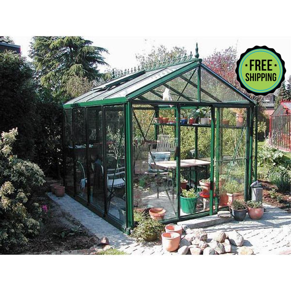 An insulated Victorian Greenhouse from Exaco with free shipping.