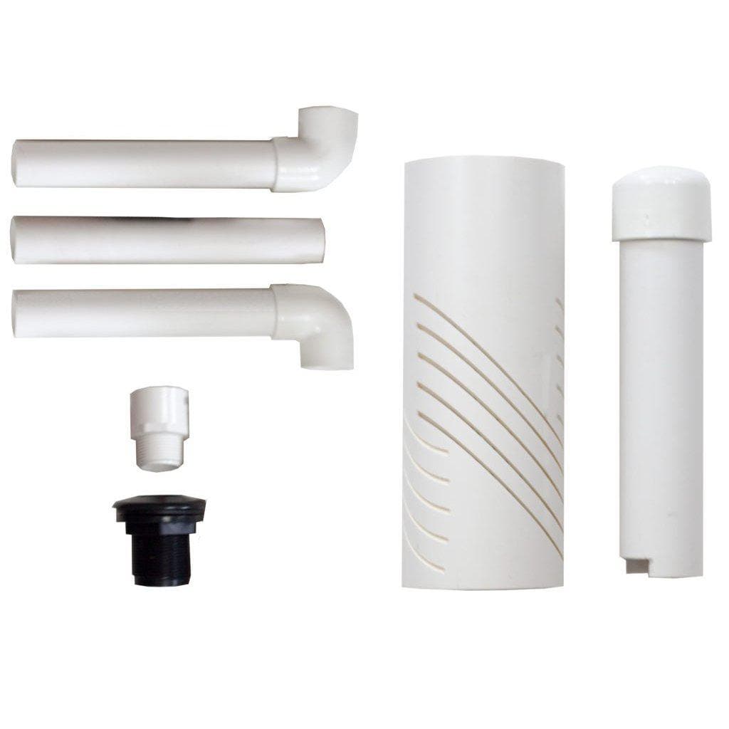 AquaParts 12″Bell Siphon with Media Guard - Aquaponics For Life