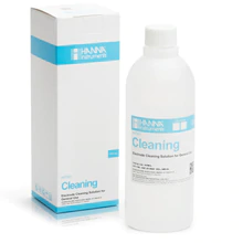 TAS&#39;s Hanna General Purpose pH Electrode Cleaning Solution (500 mL), with a box next to it.