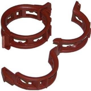 Vine Clips Mega 25mm Terracotta, 20 pack - Aquaponics For Life