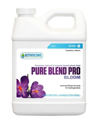 A gallon of TAS Pure Blend Pro Bloom, perfect for aquaponic systems and containing plant soluble organics.