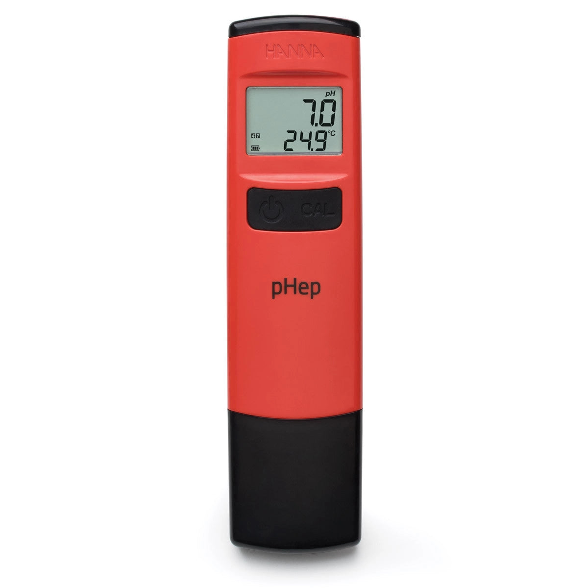 A Hanna Waterproof Pocket pH Tester by TAS on a white background.