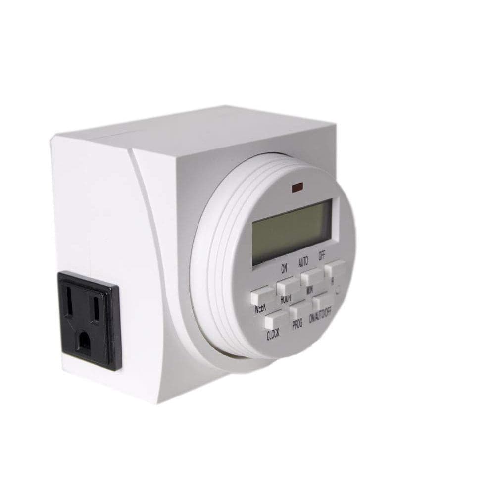 Dual Outlet 7-Day Programmable Timer - Aquaponics For Life